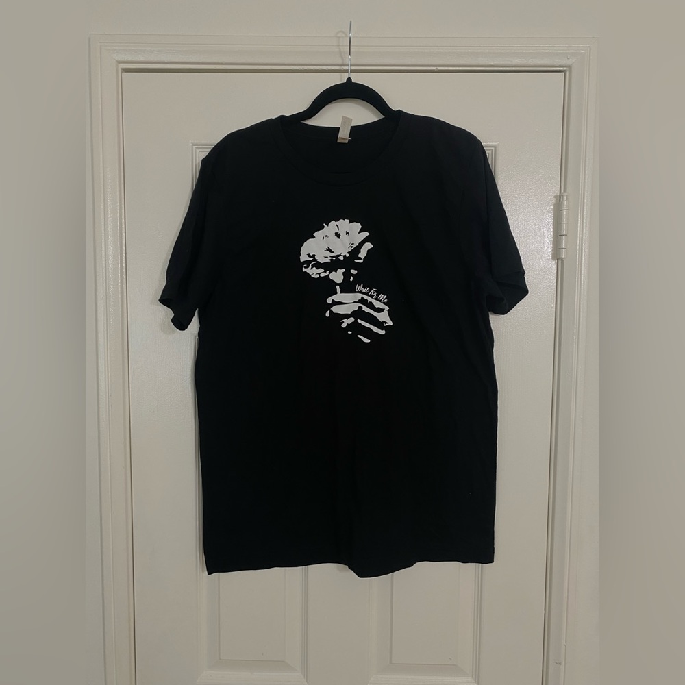 Hadestown “Wait For Me” black large fan made tshirt